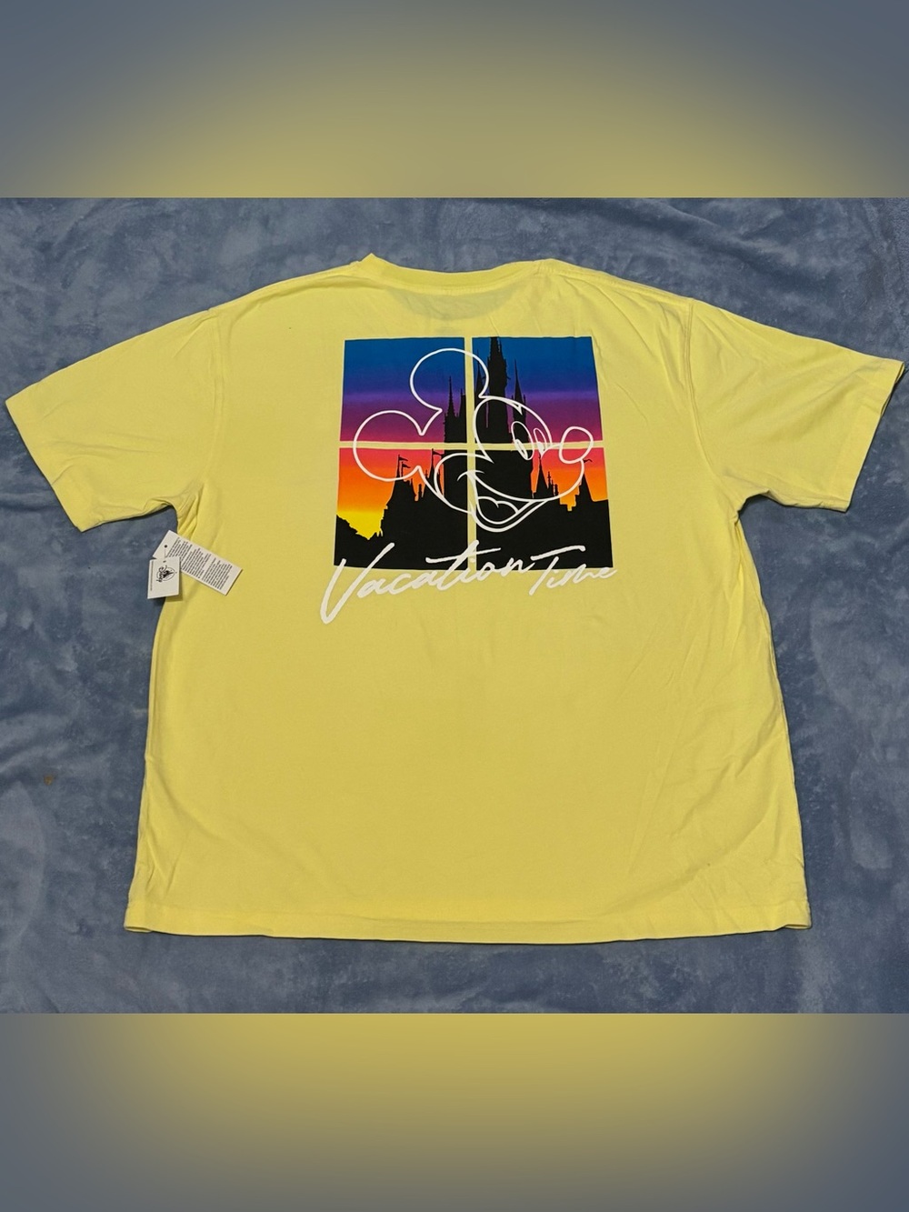 NWT Disney Parks Walt Disney World Vacation Time T-Shirt - Adult Size Large